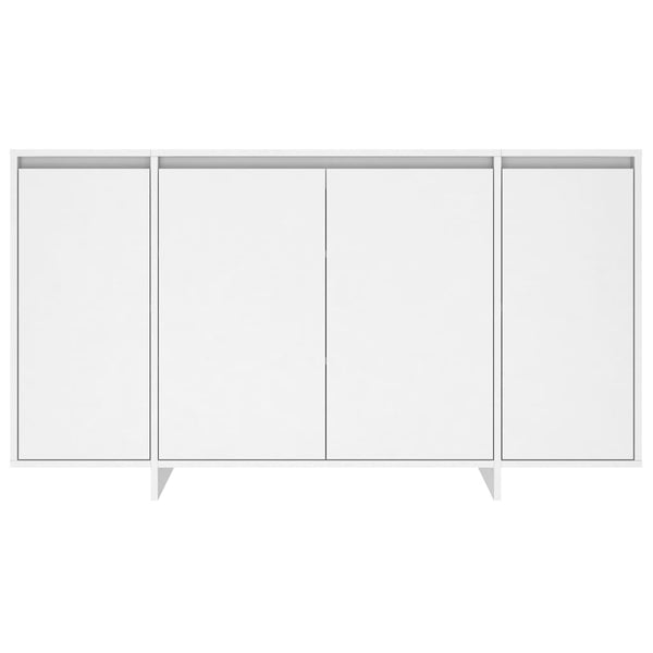 Sideboards & Buffets Sideboard White 135X41x75 Cm Engineered Wood