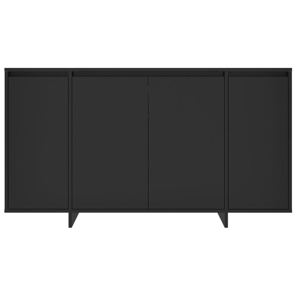 Sideboards & Buffets Sideboard Black 135X41x75 Cm Engineered Wood