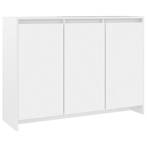 Sideboards & Buffets Sideboard White 102X33x75 Cm Engineered Wood