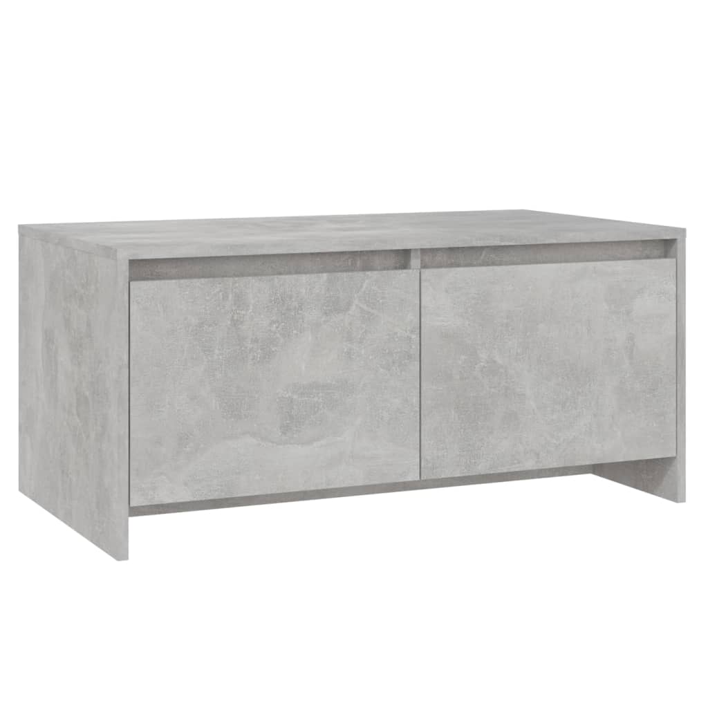 Coffee Tables Coffee Table Concrete Grey 90X50x41.5 Cm Engineered Wood