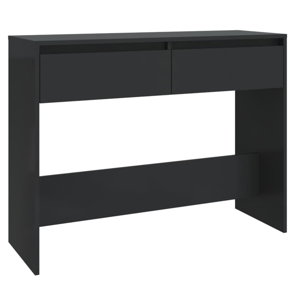 Sideboards & Buffets Console Table Black 100X35x76.5 Cm Engineered Wood