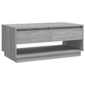 Coffee Tables Coffee Table Grey Sonoma 102.5X55x44 Cm Engineered Wood