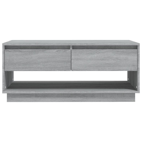 Coffee Tables Coffee Table Grey Sonoma 102.5X55x44 Cm Engineered Wood