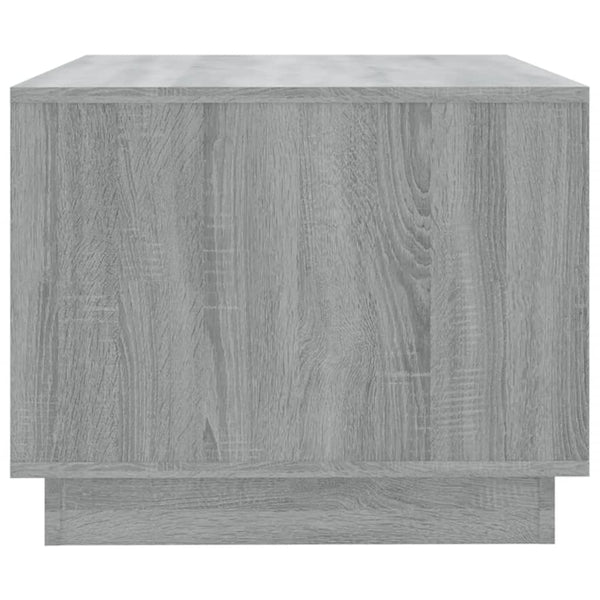 Coffee Tables Coffee Table Grey Sonoma 102.5X55x44 Cm Engineered Wood