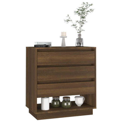 Sideboards & Buffets Sideboard Brown Oak 70X41x75 Cm Engineered Wood