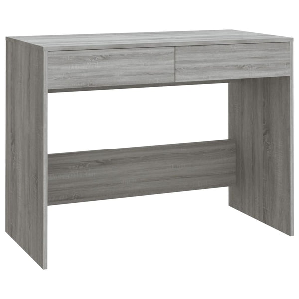 Home Office Desks Desk Grey Sonoma 101X50x76.5 Cm Engineered Wood