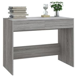 Home Office Desks Desk Grey Sonoma 101X50x76.5 Cm Engineered Wood