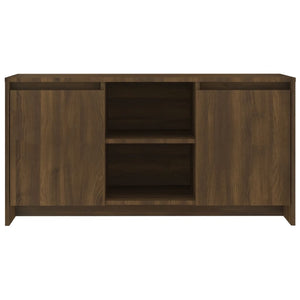 TV Stands & Entertainment Units Tv Cabinet Brown Oak 102X37.5X52.5 Cm Engineered Wood