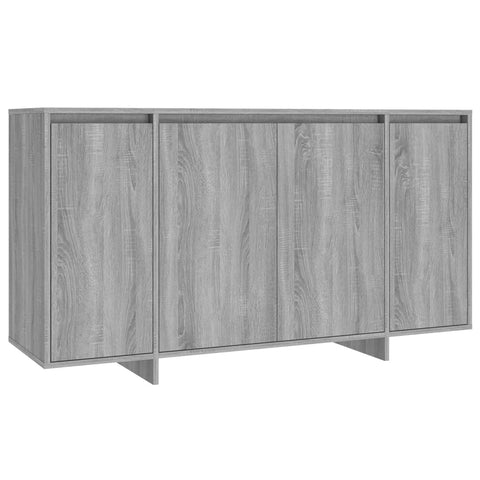 Sideboards & Buffets Sideboard Grey Sonoma 135X41x75 Cm Engineered Wood