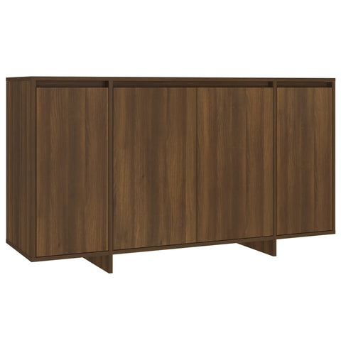 Sideboards & Buffets Sideboard Brown Oak 135X41x75 Cm Engineered Wood