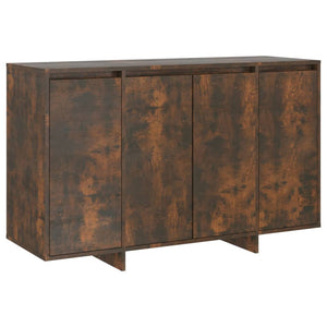 Sideboards & Buffets Sideboard Smoked Oak 120X41x75 Cm Engineered Wood