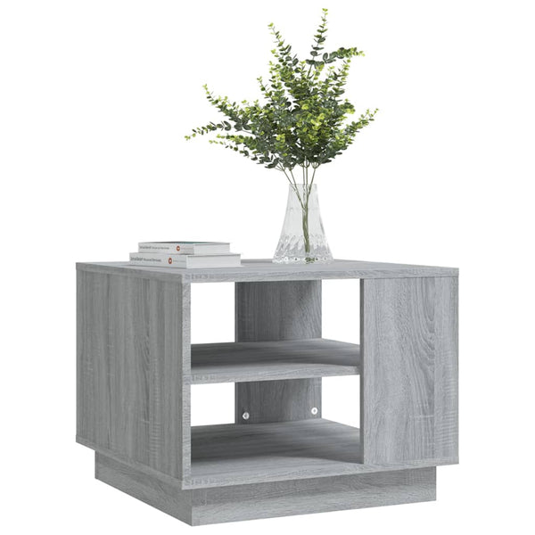 Coffee Tables Coffee Table Grey Sonoma 55X55x43 Cm Engineered Wood