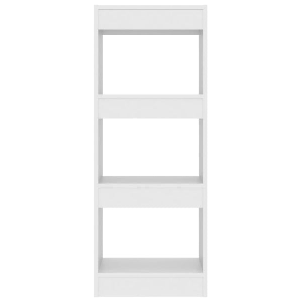 Bookshelves Book Cabinet/Room Divider White 40X30x103 Cm Engineered Wood