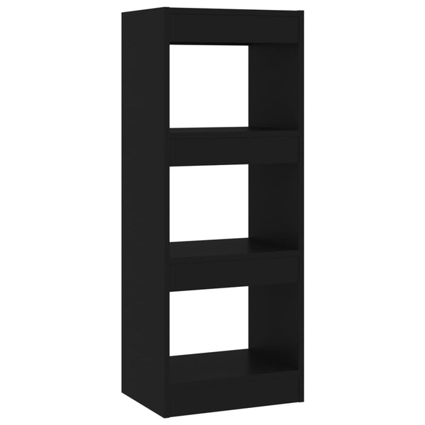 Cabinets & Cupboards Book Cabinet/Room Divider Black 40X30x103 Cm Engineered Wood