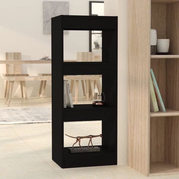 Cabinets & Cupboards Book Cabinet/Room Divider Black 40X30x103 Cm Engineered Wood