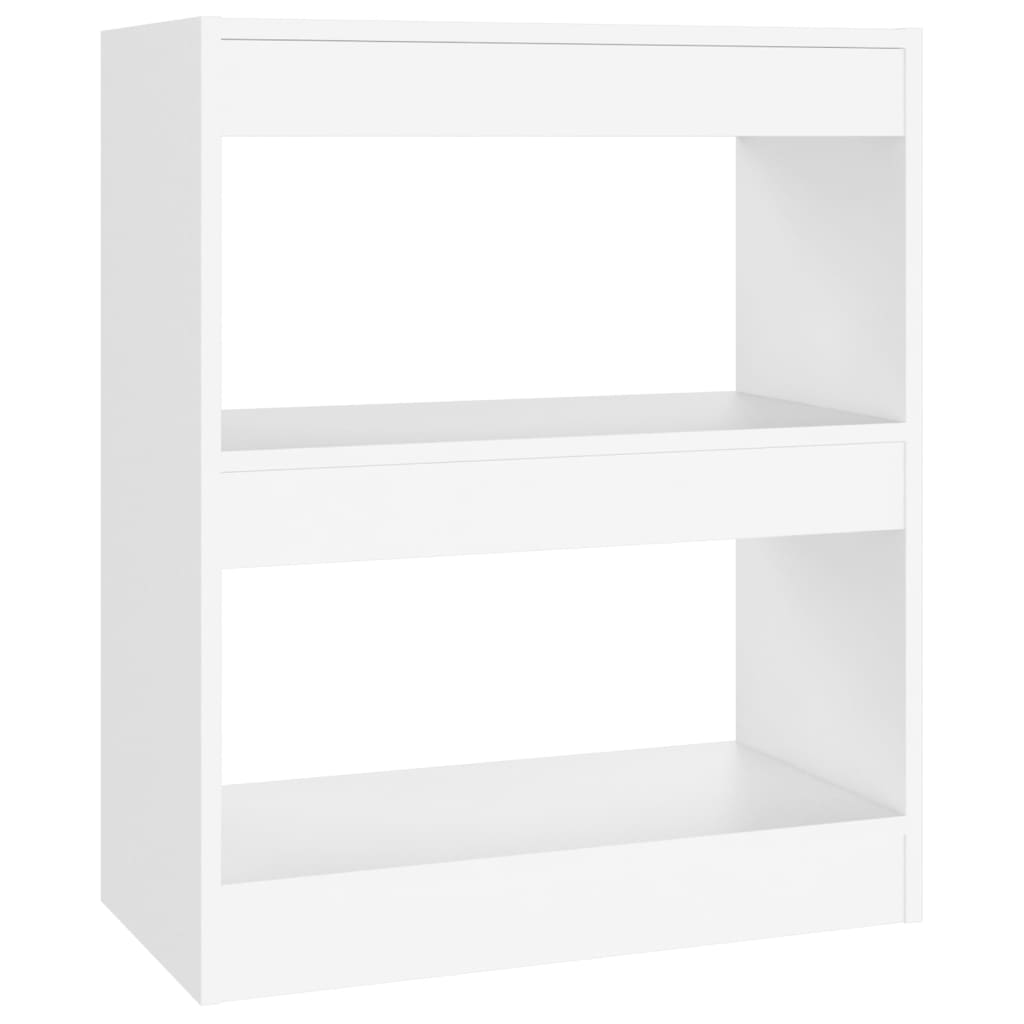 Bookshelves Book Cabinet/Room Divider White 60X30x72 Cm