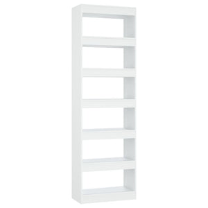 Bookshelves Book Cabinet/Room Divider White 60X30x198 Cm