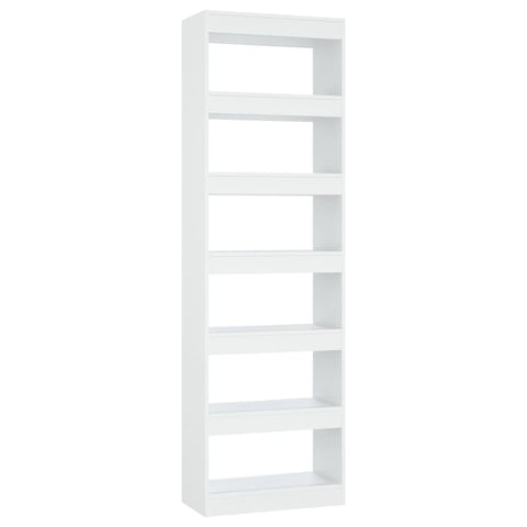 Bookshelves Book Cabinet/Room Divider White 60X30x198 Cm