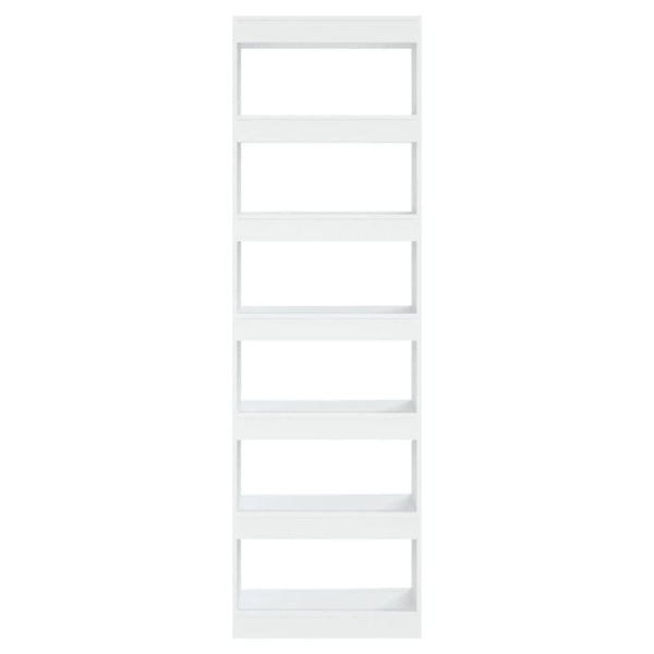 Bookshelves Book Cabinet/Room Divider White 60X30x198 Cm