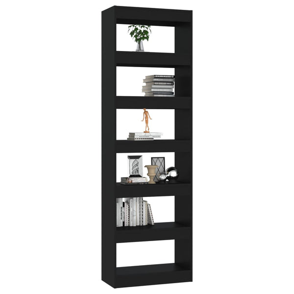 Cabinets & Cupboards Book Cabinet/Room Divider Black 60X30x198 Cm