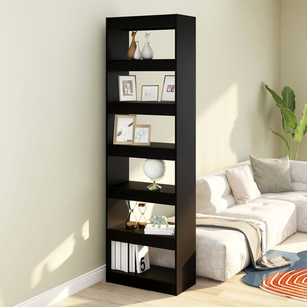 Cabinets & Cupboards Book Cabinet/Room Divider Black 60X30x198 Cm