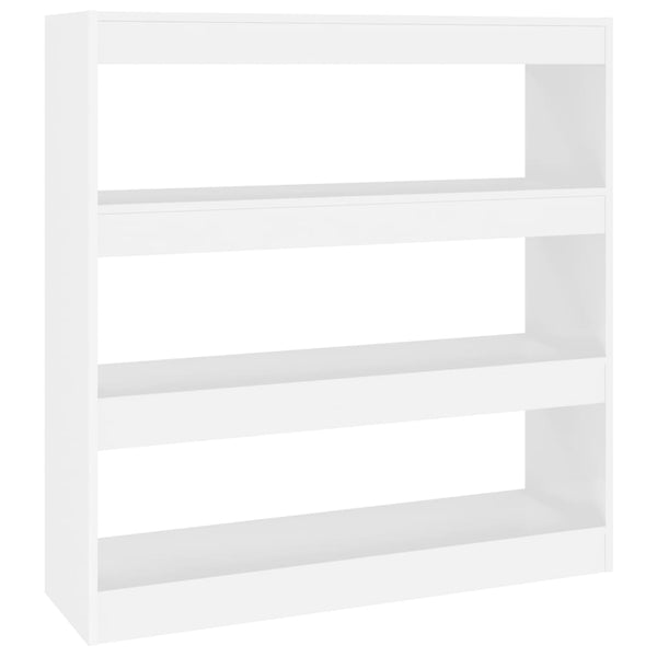 Bookshelves Book Cabinet/Room Divider White 100X30x103 Cm