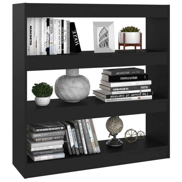 Cabinets & Cupboards Book Cabinet/Room Divider Black 100X30x103 Cm