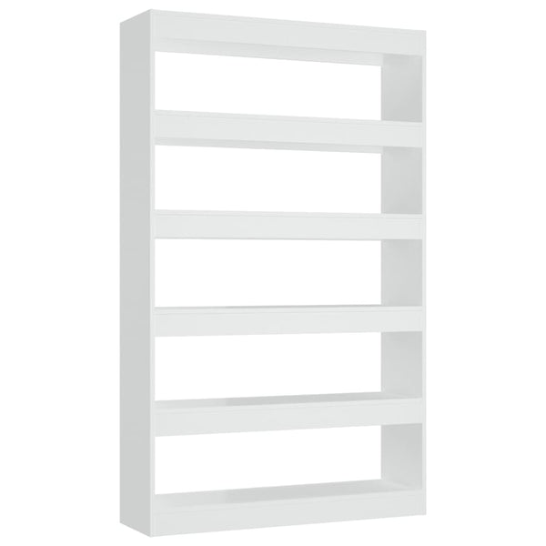 Bookshelves Book Cabinet/Room Divider White 100X30x166 Cm