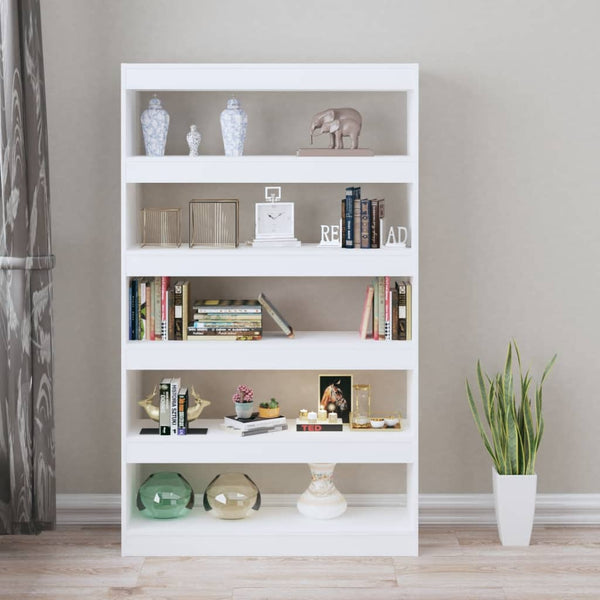 Bookshelves Book Cabinet/Room Divider White 100X30x166 Cm