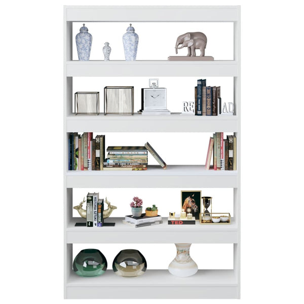 Bookshelves Book Cabinet/Room Divider White 100X30x166 Cm