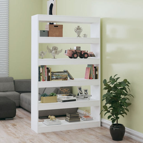 Bookshelves Book Cabinet/Room Divider White 100X30x166 Cm