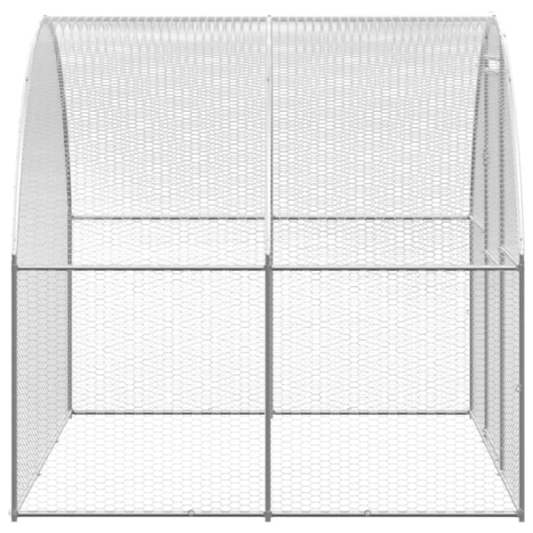 Small Animal Cages & Hutches Outdoor Chicken Coop 3X12x2 M Galvanised Steel