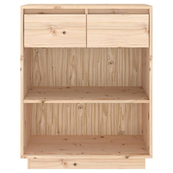 Tables Console Cabinet 60X34x75 Cm Solid Wood Pine