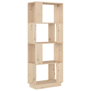 Cabinets & Cupboards Book Cabinet/Room Divider 51X25x132 Cm Solid Wood Pine