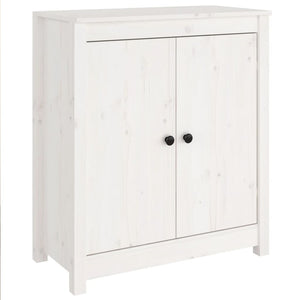 Sideboards & Buffets Sideboard White 70X35x80 Cm Solid Wood Pine