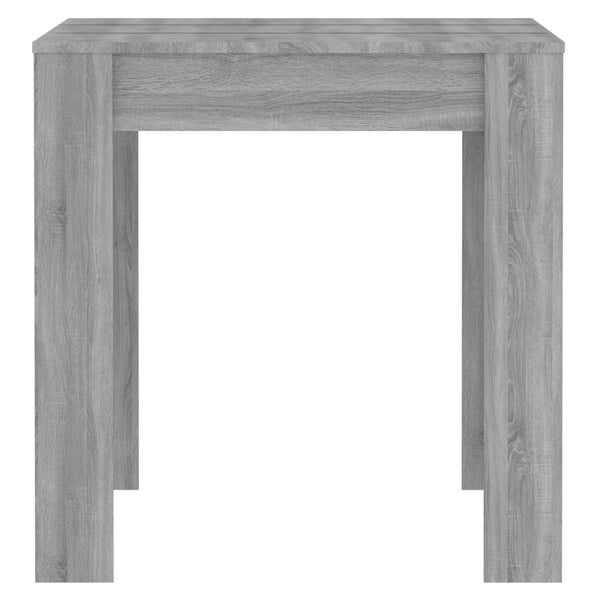 Dining Tables Dining Table Grey Sonoma 140X74.5X76 Cm Engineered Wood