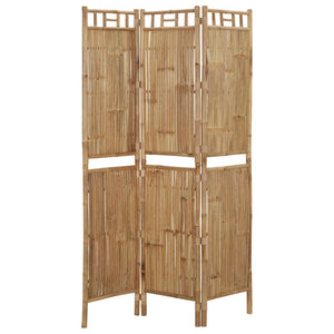 Screens & Room Dividers 3 Panel Room Divider Bamboo 120X180 Cm