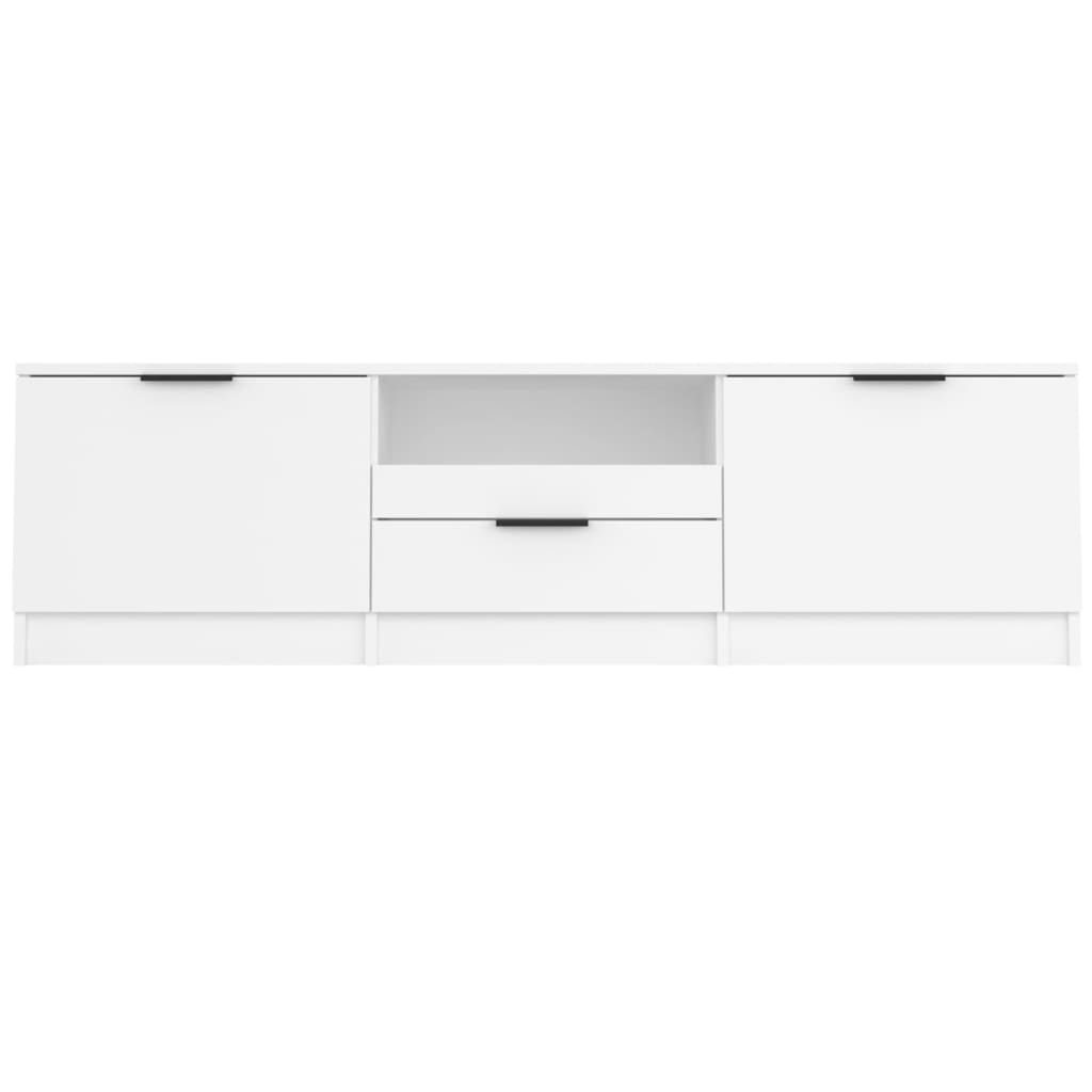 TV Stands & Entertainment Units Tv Cabinet White 140X35x40 Cm Engineered Wood