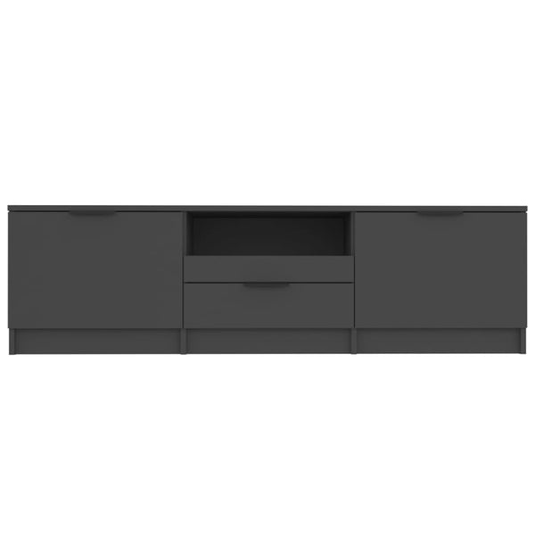 TV Stands & Entertainment Units Tv Cabinet Black 140X35x40 Cm Engineered Wood