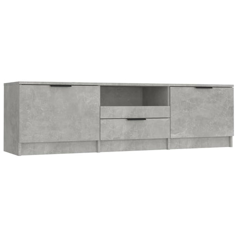 TV Stands & Entertainment Units Tv Cabinet Concrete Grey 140X35x40 Cm Engineered Wood