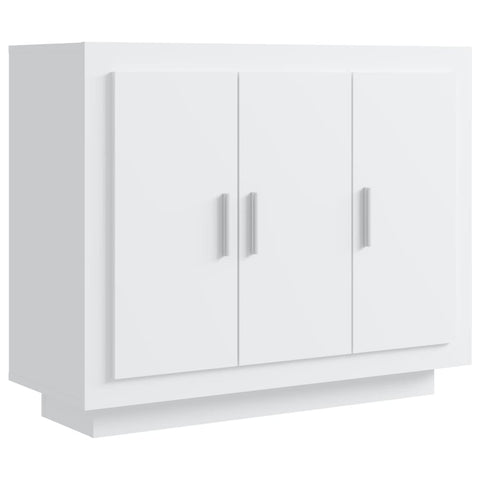 Sideboards & Buffets Sideboard White 92X35x75 Cm Engineered Wood