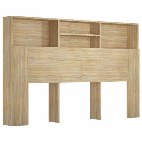 Headboards & Footboards Headboard Cabinet Sonoma Oak 160X19x103.5 Cm