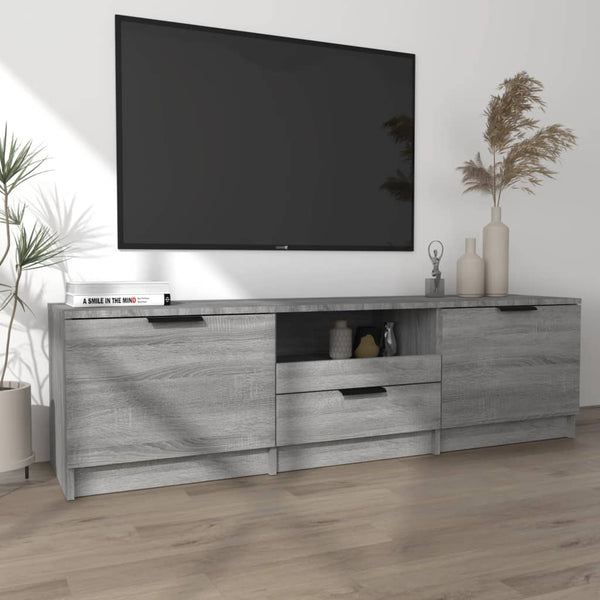 TV Stands & Entertainment Units Tv Cabinet Grey Sonoma 140X35x40 Cm Engineered Wood