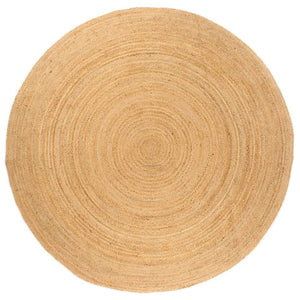 Rugs Area Rug Braided Jute 180 Cm Round