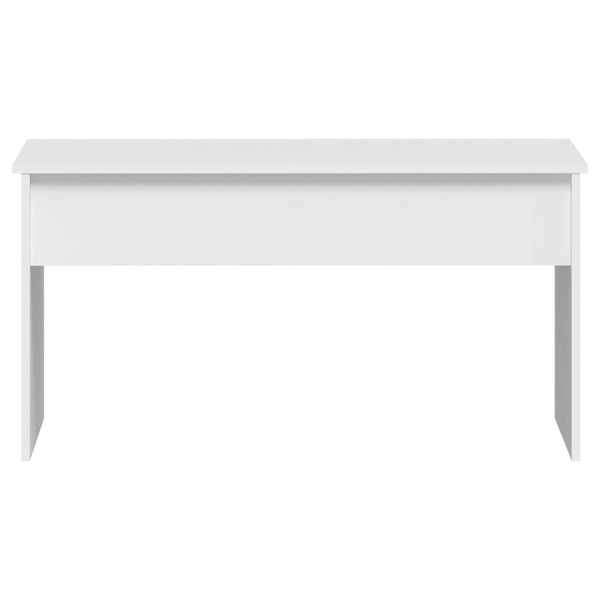 Coffee Tables Coffee Table White 102X50.5X52.5 Cm Engineered Wood