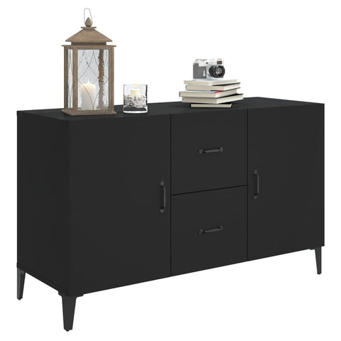 Sideboards & Buffets Sideboard Black 100X36x60 Cm Engineered Wood