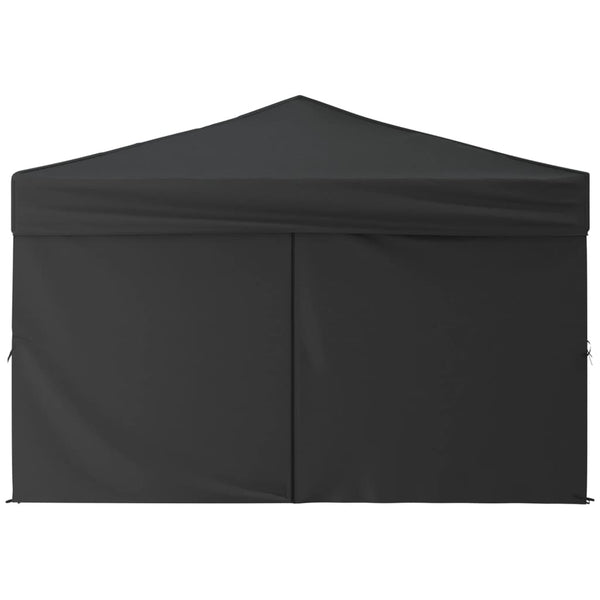 Marquees Folding Party Tent With Sidewalls Anthracite 3X3 M