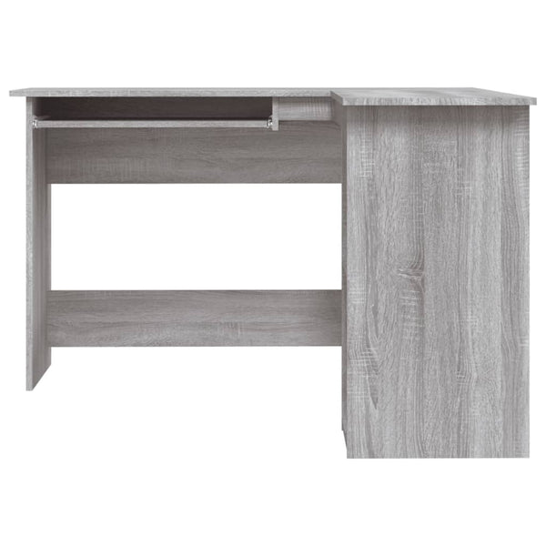 Home Office Desks Corner Desk Grey Sonoma 120X140x75 Cm Engineered Wood