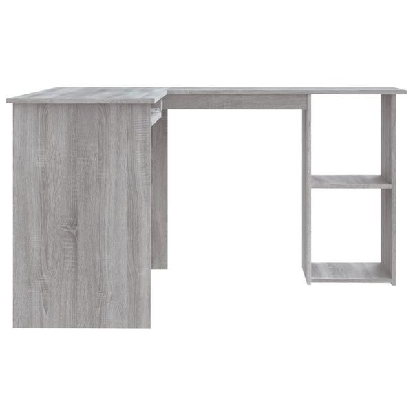 Home Office Desks Corner Desk Grey Sonoma 120X140x75 Cm Engineered Wood