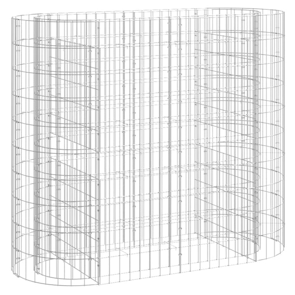 Gabion Baskets Gabion Raised Bed Galvanised Iron 120X50x100 Cm